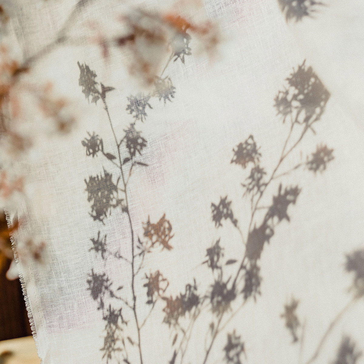 Studio Blackwell Fabric of Summer Neutrals Linen Voile